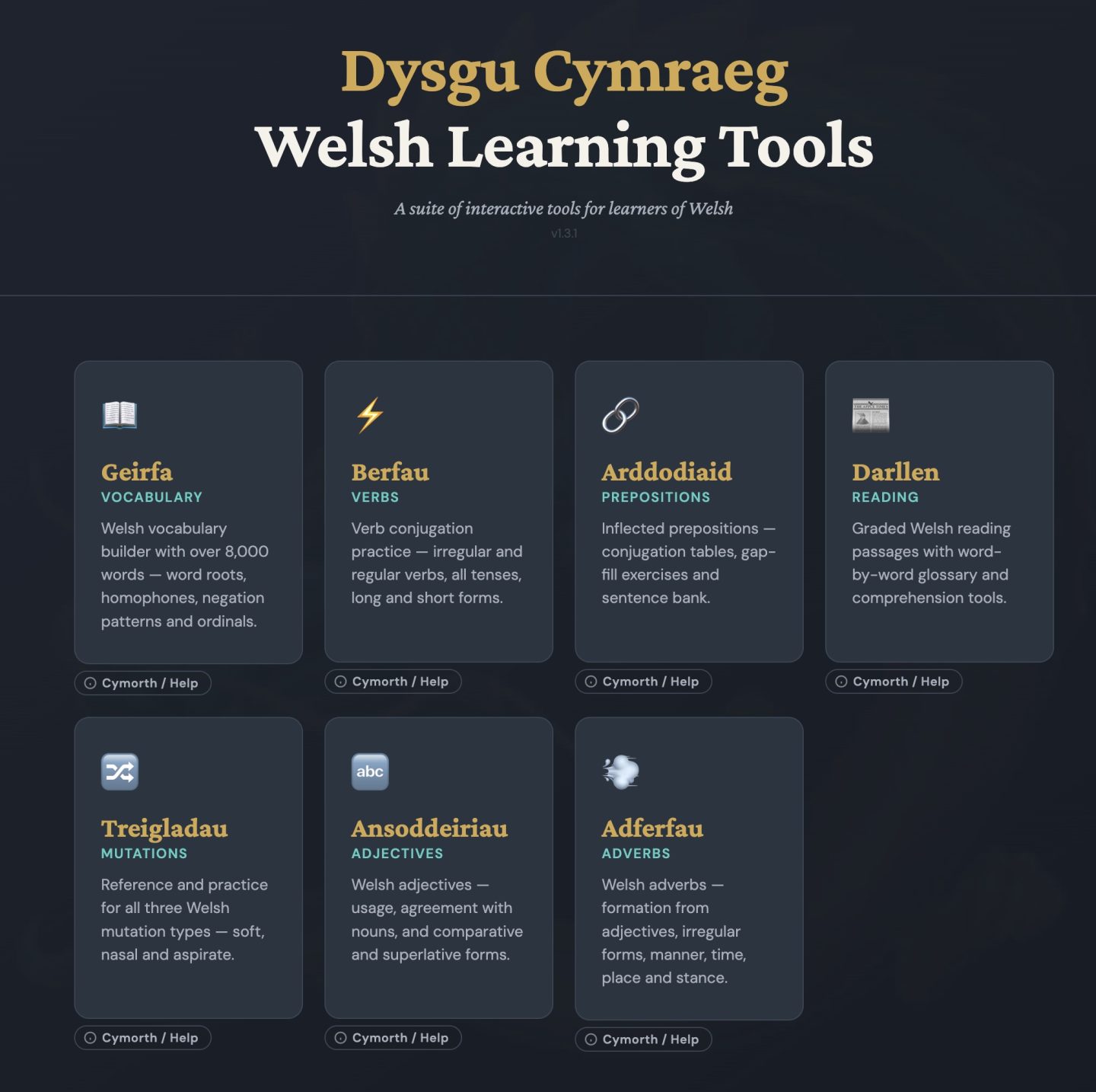 Main page